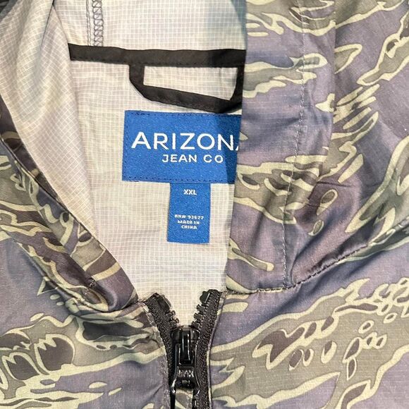 Arizona Never Ending‎ camo windbreaker. Size XXL - Picture 5 of 7